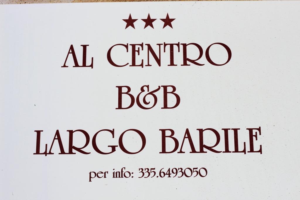 B&B Largo Barile Кальтаніссетта Екстер'єр фото